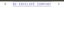 Tablet Screenshot of ndenvelope.com